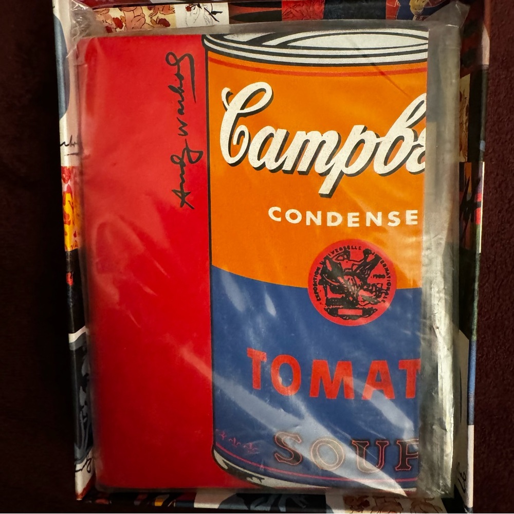 Andy Warhol Limited Edition Leather Collection Lined Journal NWB